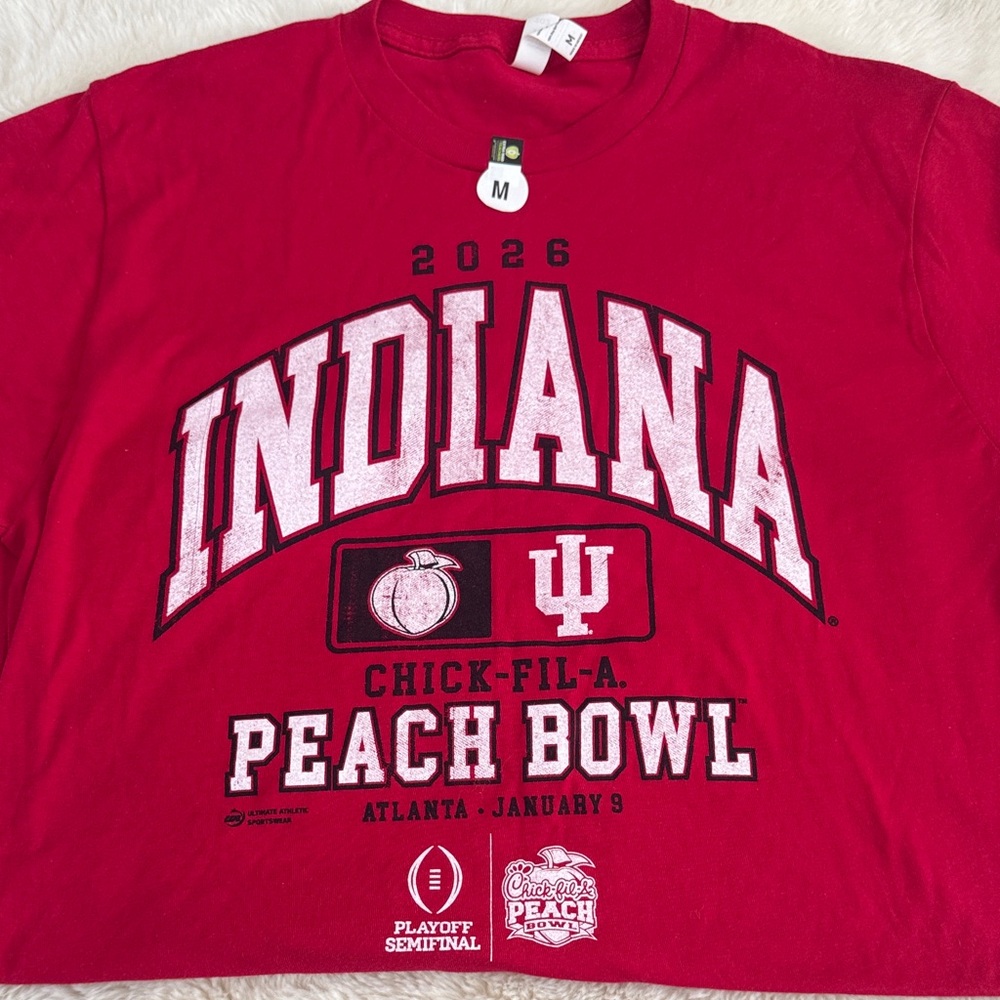 Indiana Peach Bowl Red T-Shirt
